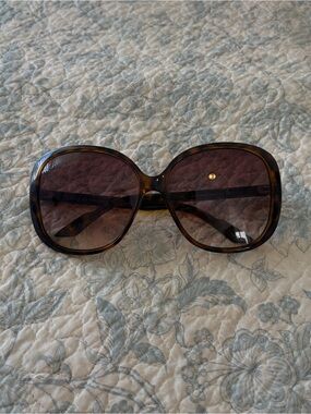 Gucci Oversized Tortoiseshell Sunglasses